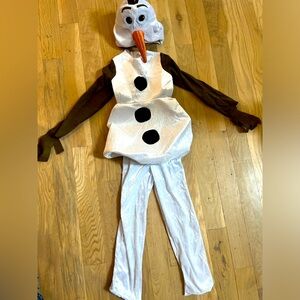 Kids Olaf costume.. size L. (4-6 yrs)